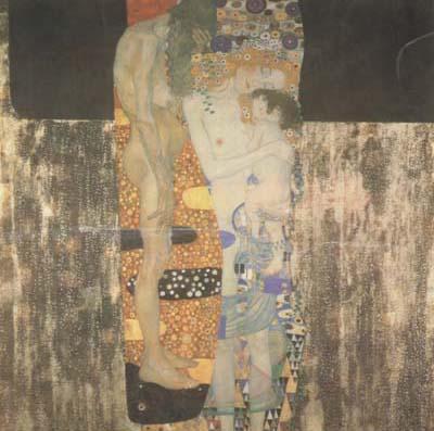 Gustav Klimt The Three Ages of Woman (mk20)